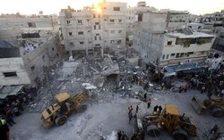 Israel Kembali Gempur Gaza Pada Sabtu Malam, 10 Orang Tewas