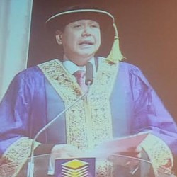 CT Terharu Kala Seremoni Penganugerahan Doktor HC, Ini Alasannya