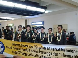 Herbert Ilham dan Gede Bagus Bayu Boyong Medali di Olimpiade Matematika