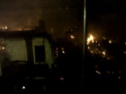 Usai Berbuka Puasa, 3 Rumah di Pekanbaru Ludes Terbakar