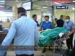 Juru Parkir yang Dibakar Anggota TNI Meninggal Dunia