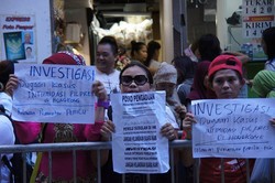 WNI di Hong Kong Gelar Aksi di Depan KJRI Protes Agar Bisa Nyoblos