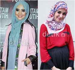 Foto: Cantiknya 10 Selebriti Muda Indonesia yang Mantap Berhijab