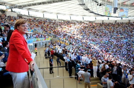 Merkel Pemain ke-12 Jerman