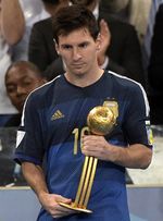 Messi Pemain Terbaik Piala Dunia 2014