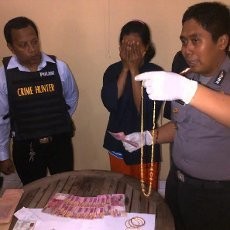 Polisi Tangkap PRT Pembobol Brankas Rumah Perwira Polisi