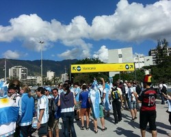 Jerman vs Argentina Dibuka Adu Chant Suporter