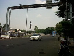 Gerbang ERP Sulit Deteksi Pelat Nomor Kendaraan yang Dimodifikasi