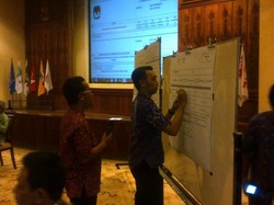 Jokowi-JK Menang di Semarang, Saksi Prabowo-Hatta Tolak Teken Hasil Rekap