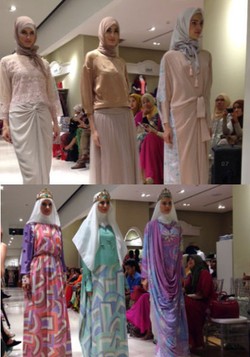 Dian Pelangi Dkk Rilis Busana Muslim di Galeries Lafayette