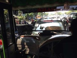 Gara-gara Mengklakson, Sopir Kopaja S602 Dipukul Pria Cepak