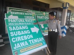 Pemudik Tak Perlu Bingung di Simpang Jomin, Polres Purwakarta Sudah Bersiaga