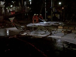 Lidah Api di Jl Sudirman Berhasil Dipadamkan, Jalur Lambat Masih Ditutup