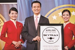 Cathay Pacific 4 Kali Jadi Maskapai Terbaik di Dunia