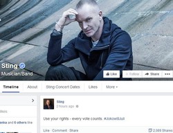 Ketika Penggemar Sting Kecewa karena Pujaannya Dukung Salah Satu Capres