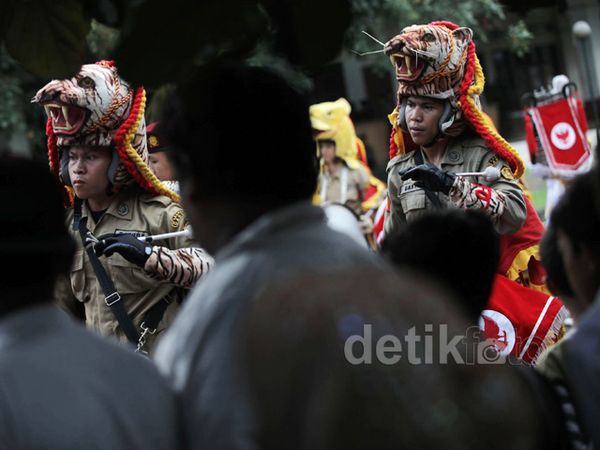 Apel Siaga Damai Relawan Prabowo - Hatta