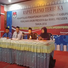 Pasangan Jokowi-JK Unggul di Banyuwangi