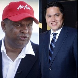 QPR Tantang Inter, Tony Fernandes Ajak Erick Thohir Taruhan
