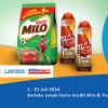 Dengan Flazz dan Kartu Kredit BCA, Beli MILO Gratis Teh Botol Sosro
