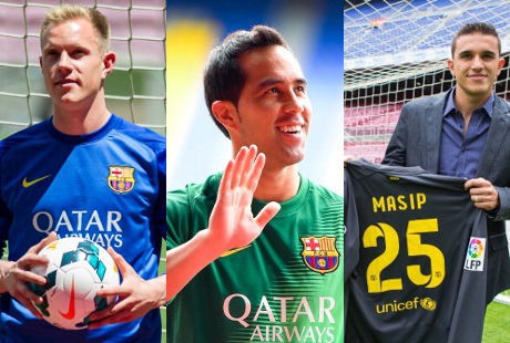 Enrique Tak Buru-buru Tentukan Kiper Utama Barca