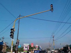 Di Purwokerto, Ada Lampu Lalu Lintas Bisa Ngomong