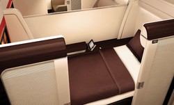 Kursi Kelas Satu Garuda Lebih Nyaman dari Lufthansa