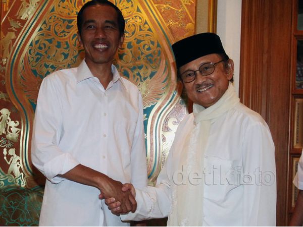 Jokowi Temui Habibie