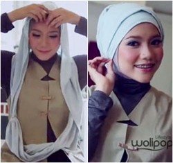 Tutorial Turban Instan untuk Silaturahmi Saat Lebaran