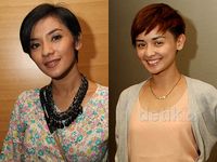 Rambut Superpendek Enno Lerian vs Joanna Alexandra
