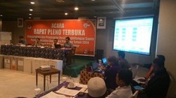 Pleno KPU Kaltim Hingga Dinihari, Jokowi-JK Unggul di Kaltim dan Kaltara