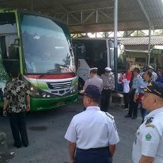 Jelang Mudik Lebaran, Belasan Bus di Terminal Malang Terjaring Razia