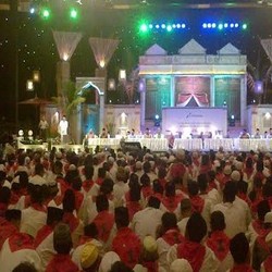 Di Depan 10.000 Anak Yatim dan Direksi Pertamina, Ini Pesan Boediono