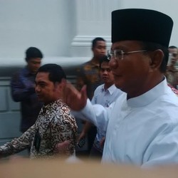 Prabowo Tiba di Istana, Langsung Duduk Semeja dengan SBY dan Jokowi-JK