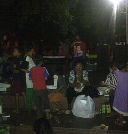 Relawan Jokowi-JK Gelar Buka Puasa Bersama Anak Yatim di Tugu Proklamasi