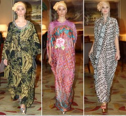 Tampil Glamor dengan Kaftan Bergaya Maroko dan Gipsy Saat Lebaran