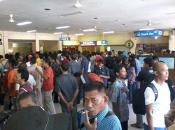 H-7 Lebaran, Bandara Semarang Sudah Mulai Padat