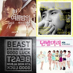 BEAST dan AOA Kejar-kejaran, Taeyang Bigbang Jatuh di Chart