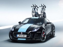 Mobil Jaguar untuk Angkut Sepeda