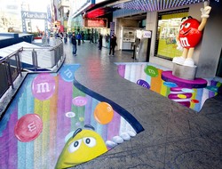 Lukisan 3D Paling Besar di Dunia Dipamerkan di China