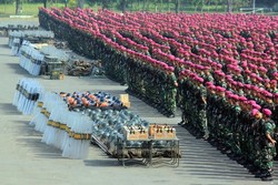 Ini Penampakan Kesiagaan Pasukan Marinir untuk Amankan Pilpres