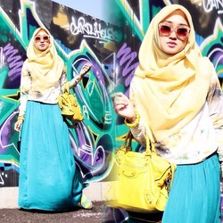 Trik Padu Padan Busana Muslim untuk yang Berpinggul Besar dari Dian Pelangi