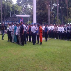 Saat Para Pramugari Cantik Ikut Apel Siaga Mudik