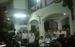 Mega Buka Bersama Jokowi-JK dan Tim Suksesnya di Kebagusan