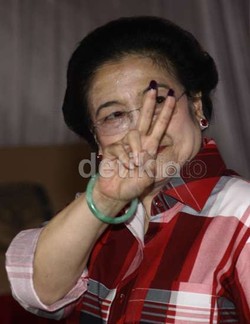 Megawati Belum Mau Berkomentar Soal Pembentukan Kabinet Jokowi