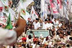Prabowo-Hatta Unggul 8,9 Persen di Maluku Utara