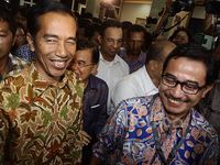 Jokowi-JK Hadiri Pengumuman Hasil Pilpres