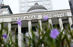 Polisi Perkuat Keamanan Gedung MK di Masa Pengajuan Gugatan Pilpres