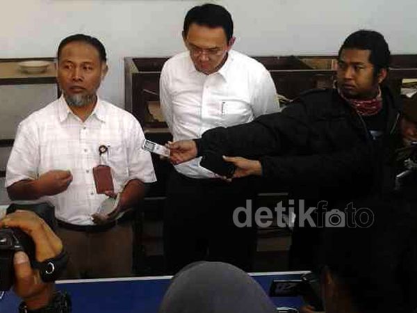 Ahok dan Pimpinan KPK Sidak Kantor KIR