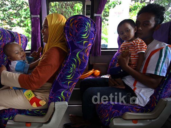 Ribuan Orang Mudik Gratis Bareng BNI