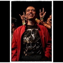Vokalis Lamb Of God: Jokowi The Worlds First Heavy Metal President!